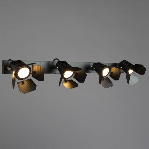 Спот Arte Lamp Cinema A3092PL-4BK