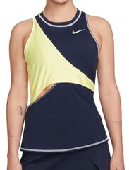 Топ теннисный Nike Court Dri-Fit Slam Tennis Tank W - obsidian light zitron/white