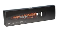 Жезловый вибратор Die Cast 3 с тигровым принтом - 28 см. - 