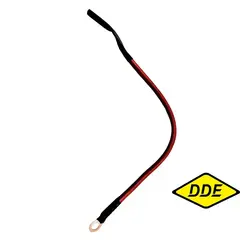 Провод DDE (+) красный 250 мм для аккумулятора унив. (029969900221)
