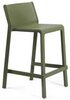 Стул пластиковый полубарный, Nardi Trill Stool Mini, агава