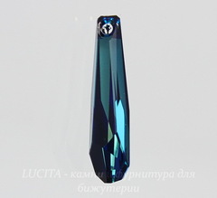 6017/G Подвеска Сваровски Cristalatite Grand Crystal Bermuda Blue 30 мм