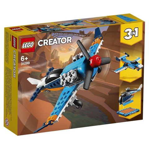 Lego konstruktor Creator Propeller Plane