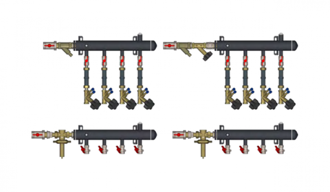 Купить Узел распределительный этажный TDU.3R недорого со склада в Хабаровске, Якутске, Владивостоке, Южно-Сахалинске, Благовещенске