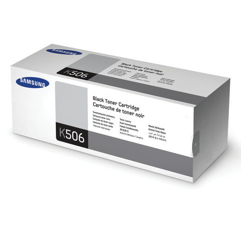 Картридж лазерный SAMSUNG (CLT-K506S) CLP-680/CLX-6260, оригинальный, черный, ресурс 2000 стр.