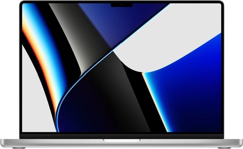 Ноутбук Apple MacBookPro 16-inch MacBook Pro: Apple M1 Pro chip with 10‑core CPU and 16‑core GPU, 512GB SSD - Silver