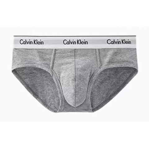 Мужские трусы брифы серые Calvin Klein Briefs СК36620-3