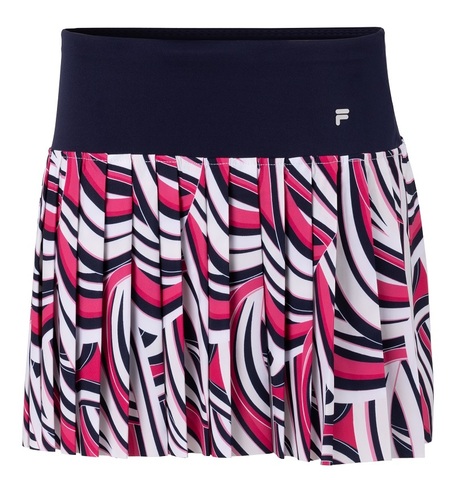 Теннисная юбка Fila US Open Malea Skirt - multicolor