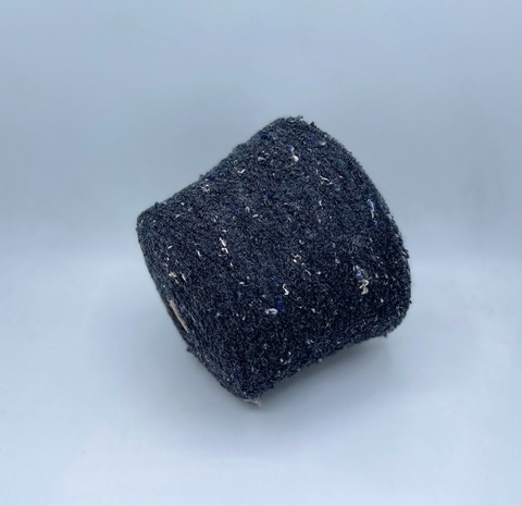 Бобинная пряжа (пр.Италия), art-Colorado , 450м/100гр, 77%Меринос 15%Полиамид 8%Вискоза , цвет-Темный графит с крапом ,арт.29281