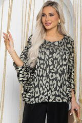 Блуза Шармель (черно-золотая) Б12218-16 LT Collection