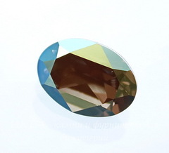4120 Ювелирные стразы Сваровски Crystal Iridescent Green (14х10 мм)