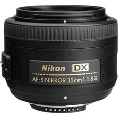 Объектив Nikkor AF-S DX 35mm f/1.8G Black для Nikon