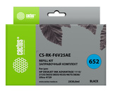Заправочный набор Cactus CS-RK-F6V25AE черный 2x30мл для HP DJ Ink Adv 1115, 2135, 3635, 3835, 4535