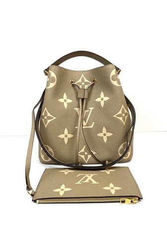 Сумка Louis Vuitton Neonoe MM серо-бежевый
