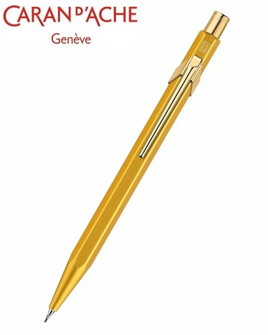 Карандаш механический Caran d’Ache 849 Goldbar, 0,7 mm  (844.999)