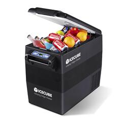 Компрессорный автохолодильник ICECUBE IC50 (12V/24V/220V, 49л) серый