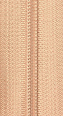 Молния спираль рулонная Т5, крем-брюле