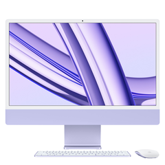 Моноблок Apple iMac 4.5K 24" (M3 8 CPU/10 GPU, 2023) 24/1TB, Purple (Фиолетовый)