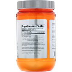 Now Foods, Спорт, L-глютамин в виде порошка, 454 г (1 фунт)