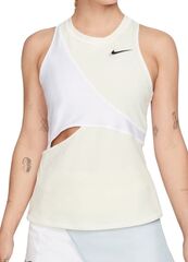 Топ теннисный Nike Court Dri-Fit Slam Tennis Tank W - coconut milk/white/black