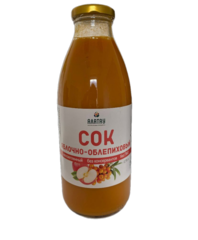 Сок Яблочно-Облепиховый 0,75 л.