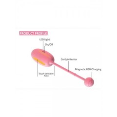 Тренажер Кегеля Magic Motion Kegel Coach, розовый