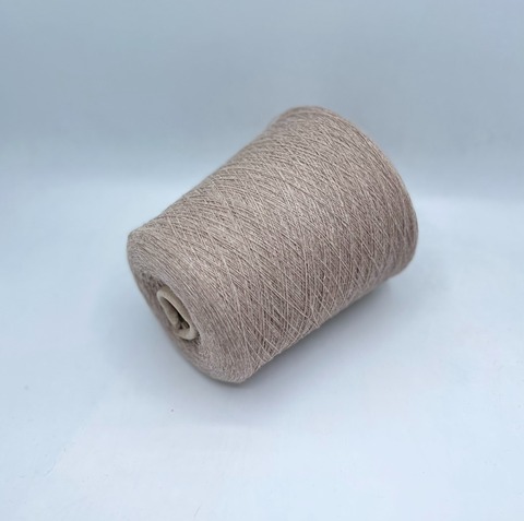 Бобинная пряжа (пр.Италия),1500м/100 гр. 80%шерсть, 20%полиамид, цвет-Серо-бежевый,арт-31827