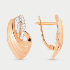 Серьги золотые