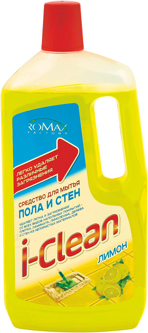 Клин ай. ROMAX средство 500мл "i-clean" для холодильников арт.. Средство для пола. Средство для мытья полов. Средство для мытья пола и стен i-clean.