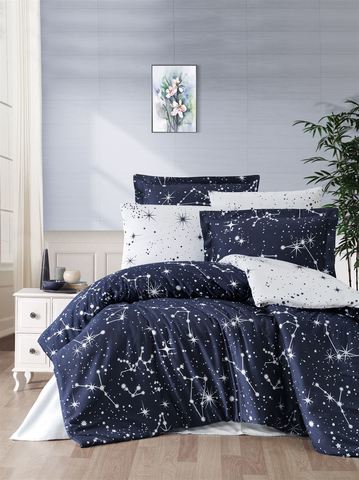 Комплект постельного белья DO&CO Сатин DELUX 200*220 (50*70/2) (70*70/2) GALAXY фото