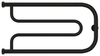 Сунержа 31-4010-3265 ВПС "Гусли+" 2П 320х650 Н. Г. 1" (Матовый чёрный)