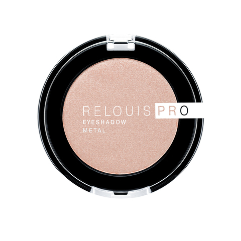 Тени для век RELOUIS PRO EYESHADOW METAL тон 51 PEACHY KEEN