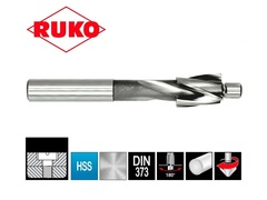 Цековка ц/х M8 8,4/15мм (Проходная чистовая) DIN373 180° HSS-G Ruko 102405