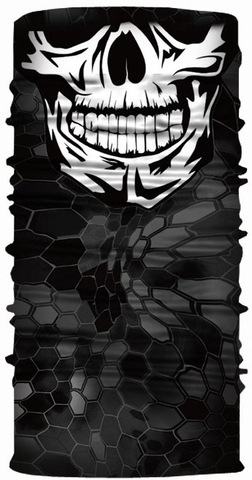 Картинка шарф-труба Skully Tube fleece skull S54 - 3