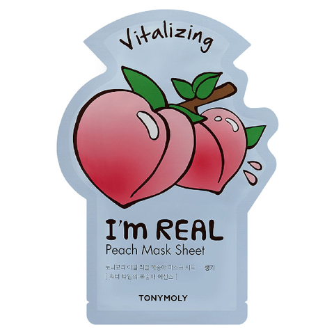 Тканевая маска для лица TONYMOLY I'm Peach Mask Sheet Vitalizing, 21 гр