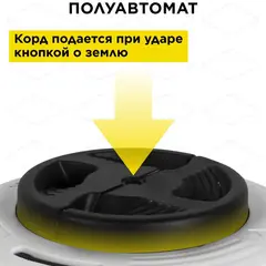 Головка триммерная DDE Wind 17 аналог Stihl AutoCut С26-2 (M10х1.00 лев.)