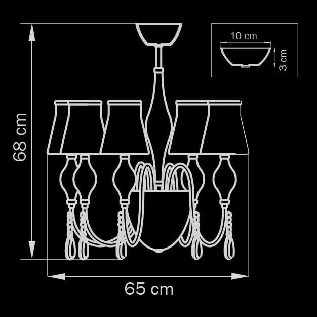 Подвесная люстра Lightstar Escica 806050