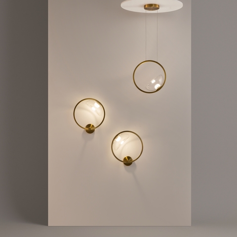 Подвесной светодиодный светильник Maytoni Moon MOD327PL-L5BS3K