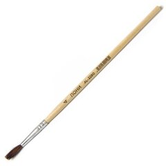 
          Кисть пони, Alingar, круглая, №4, деревянная ручка, 12шт/уп, европодвес