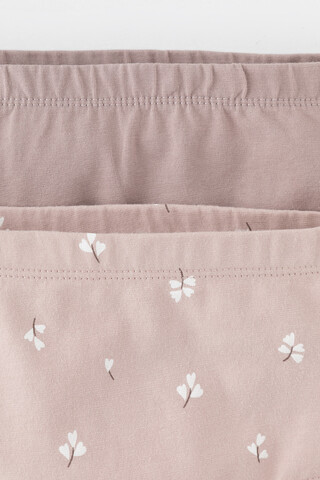 трусы/ уп  для девочки  К 1968-2уп/латте,бежевый,ландыши