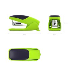 
          Степлер-мини №10 Erich Krause ErgoLine Neon на 15 л., ярко-салатовый