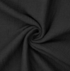 Ткань Муслин, 115 гр/м2, 100% хлопок, ш. 140 см, чёрный