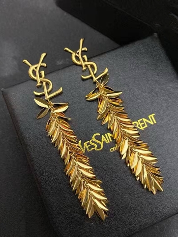 Серьги длинные с подвесками style by YSL