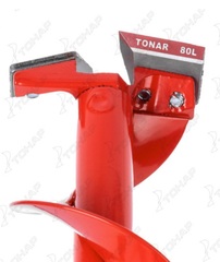 Ледобур Тонар ЛР-80 Спорт (L) левое вращение (8шт в коробке)