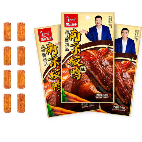 Снеки острые Утка по-Нанкински (ZD0537) 1кор*14бл*30шт, 18гр