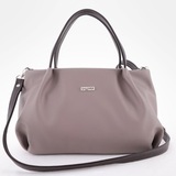 Сумка Саломея 334 наппа тауп + шоколад