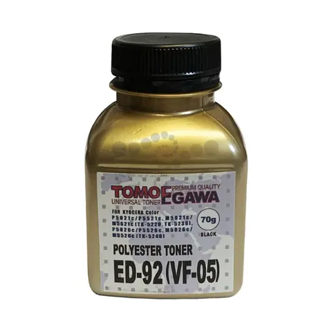 Тонер TOMOEGAWA ED-92 (VF-05) для KYOCERA FS Color Универсал - 70 гр. черный Gold ATM