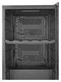 Винный шкаф Zugel ZCWF331DB черный
