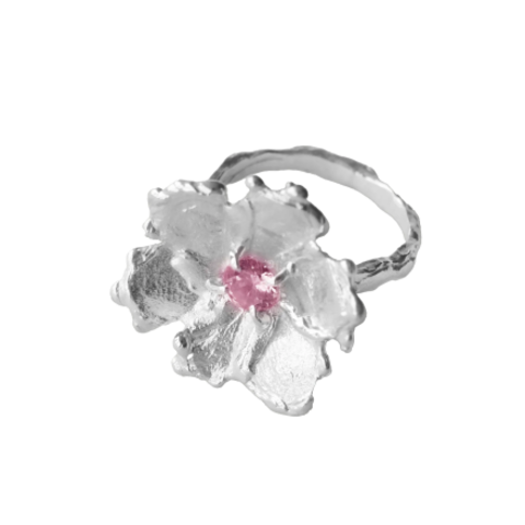 Кольцо BIG PINK FLOWER