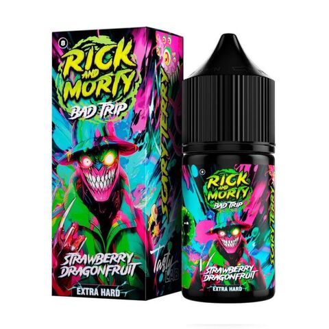 Rick & Morty Bad Trip Salt 2% Extra HARD 30 ml - Земляника Драгонфрут